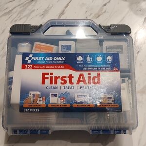 Emergency Kit - Blue and Gray